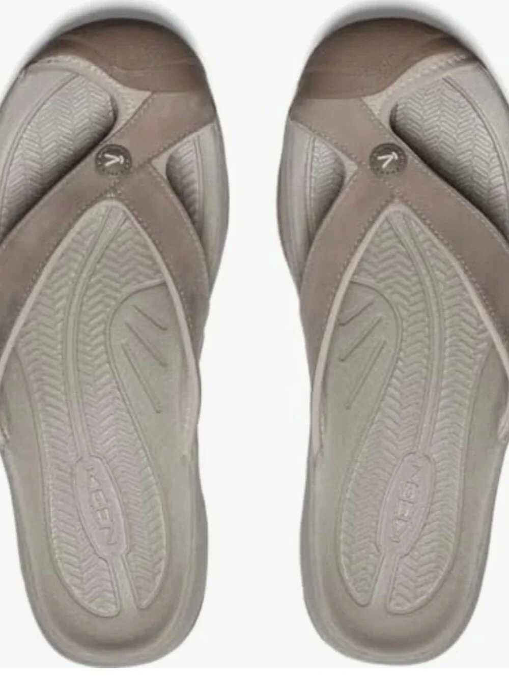 NWT Keen Waimea Leather Bump Toe Water Resistant Sandals Size 9 Brindle Birch